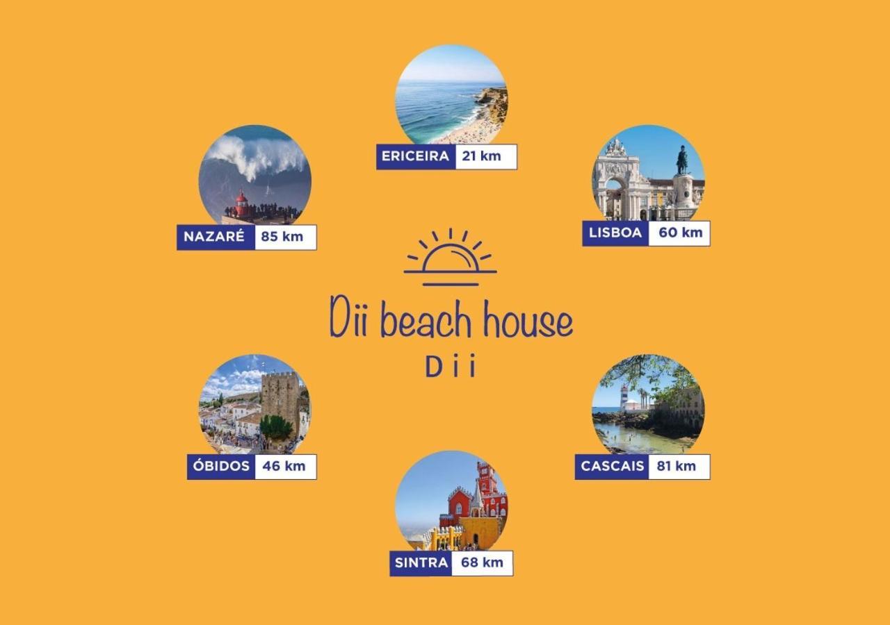 Dii Beach House - Casa de Férias com piscina interior aquecida Torres Vedras Esterno foto